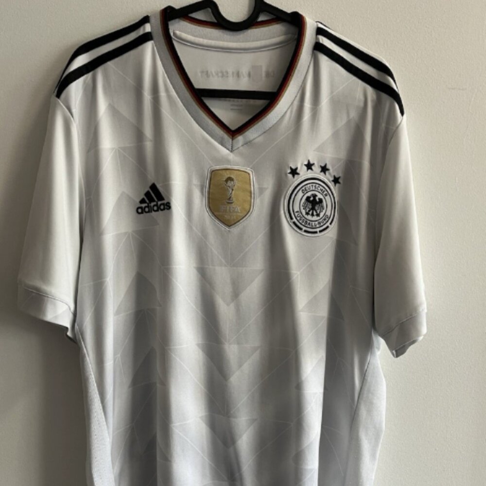 GERMANY 2017 CONFEDERATIONS CUP HOME FOOTBALL SHIRT SOCCER JERSEY ADIDAS sz XL